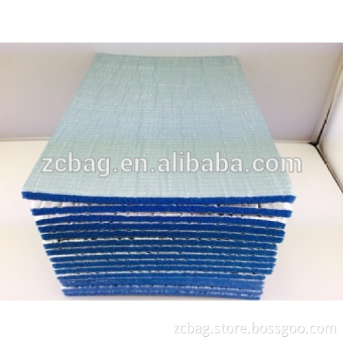 building roof wall isolation aluminium foil PP woven cloth fabric cross link closed foam polythene anti-ultraviolet insulation